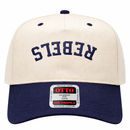 Rebels Upside Down Text Cap