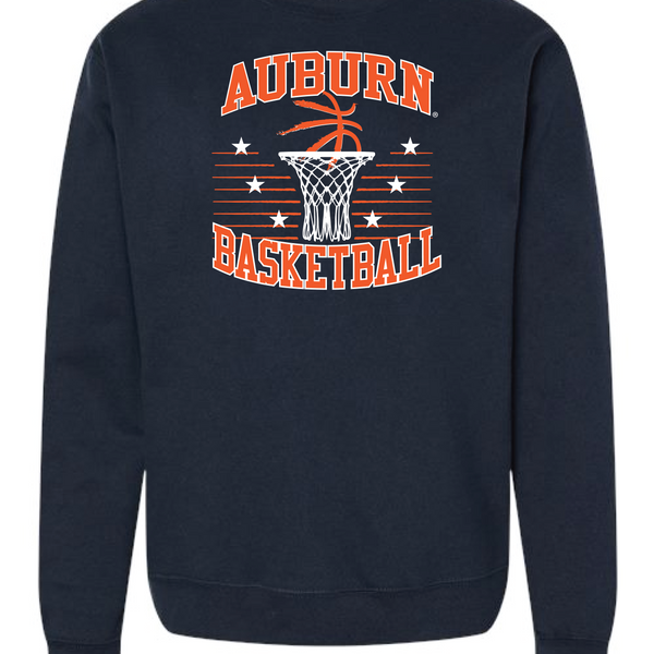 Auburn Basketball Retro Sweatshirt