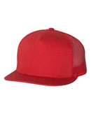 Yupoong Classics - Flat Bill Trucker Cap