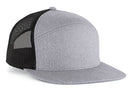 Pacific Headwear 6 - Panel Arch Heather Trucker Snapback