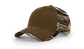 Richardson 844 DUCK CLOTH FRONT W/ CAMO BACK