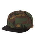 Yupoong Classics - Flat Bill Snapback Cap