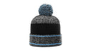 Richardson 148 HEATHERED BEANIE W/ CUFF & POM
