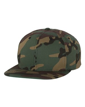 Yupoong Classics - Flat Bill Snapback Cap