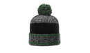 Richardson 148 HEATHERED BEANIE W/ CUFF & POM