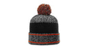 Richardson 148 HEATHERED BEANIE W/ CUFF & POM