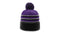 Richardson 134 - STRIPED BEANIE W/ CUFF & POM