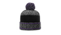 Richardson 148 HEATHERED BEANIE W/ CUFF & POM