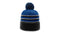 Richardson 134 - STRIPED BEANIE W/ CUFF & POM