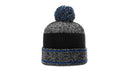 Richardson 148 HEATHERED BEANIE W/ CUFF & POM