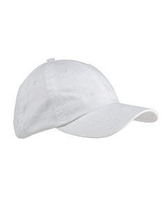 Big Accessories - 6 Panel Brushed Twill Unstructured Cap