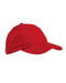 Big Accessories - 6 Panel Brushed Twill Unstructured Cap