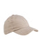 Big Accessories - 6 Panel Brushed Twill Unstructured Cap