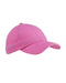 Big Accessories - 6 Panel Brushed Twill Unstructured Cap
