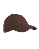 Big Accessories - 6 Panel Brushed Twill Unstructured Cap