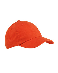 Big Accessories - 6 Panel Brushed Twill Unstructured Cap