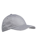 Big Accessories - 6 Panel Brushed Twill Unstructured Cap