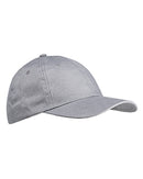 Big Accessories - 6 Panel Brushed Twill Unstructured Cap