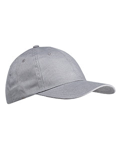 Big Accessories - 6 Panel Brushed Twill Unstructured Cap